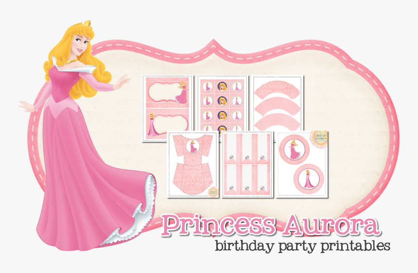 Princess Aurora Free Printable Kit - Princess Aurora Party Free Printable