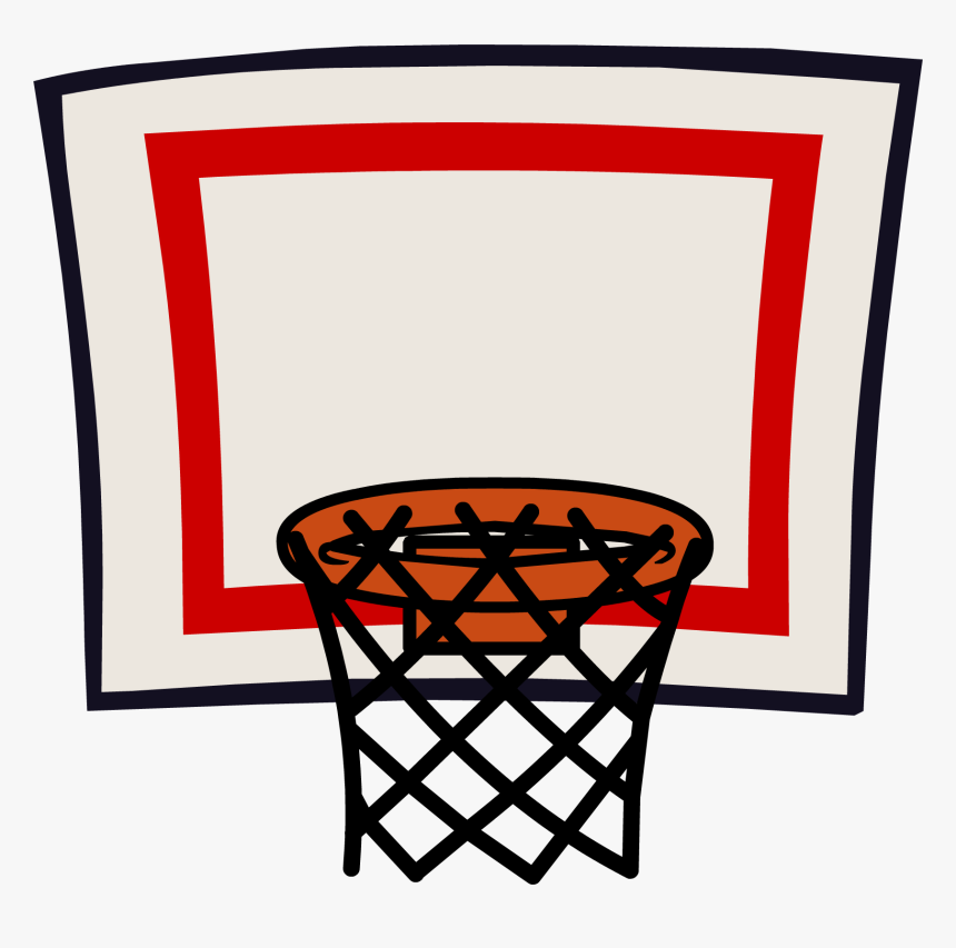 Basketball Hoop Clipart Png - Basketball Net Clipart