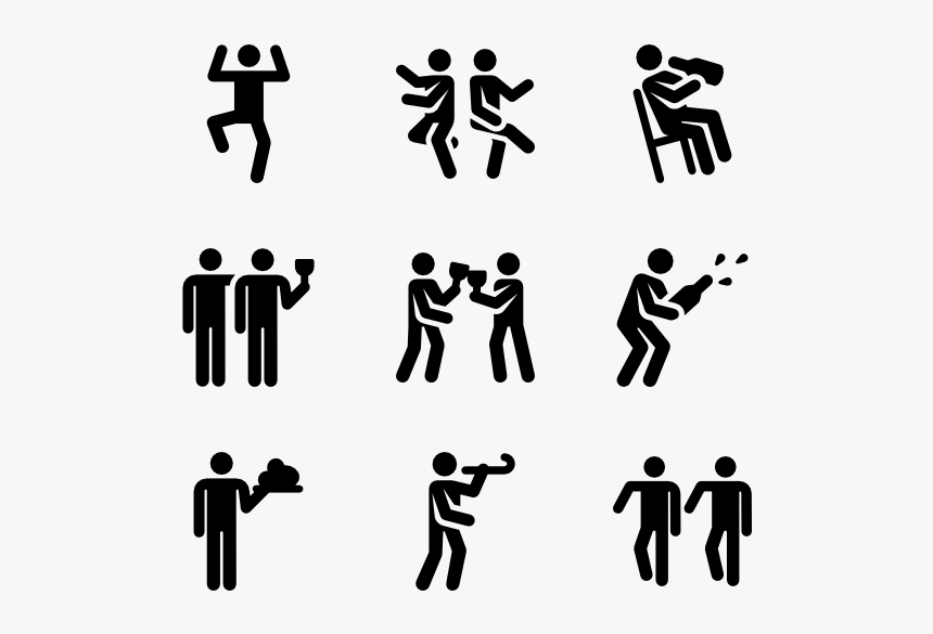 Party Human Pictograms - Ико