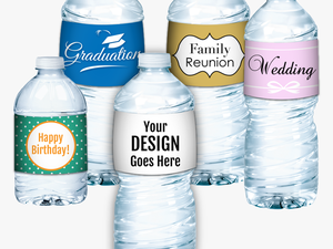 Custom Label Bottled Water - Water