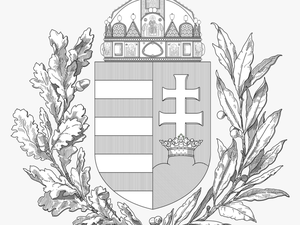 Coat Of Arms Of Hungary - Oak And Olive Branches