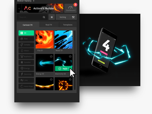 Image Of Actionfx Tutorial Ui - Motion Factory After Effects
