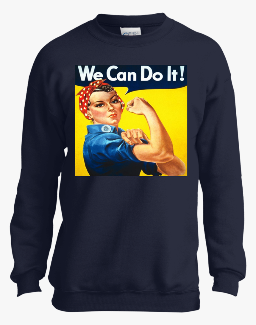 Women S Rosie The Riveter We Can Do It Retro Ww2 Youth - Funny Computer Science T Shirt