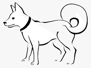 Drawn Puppy Small Puppy - Dog Domestic Animals Drawing