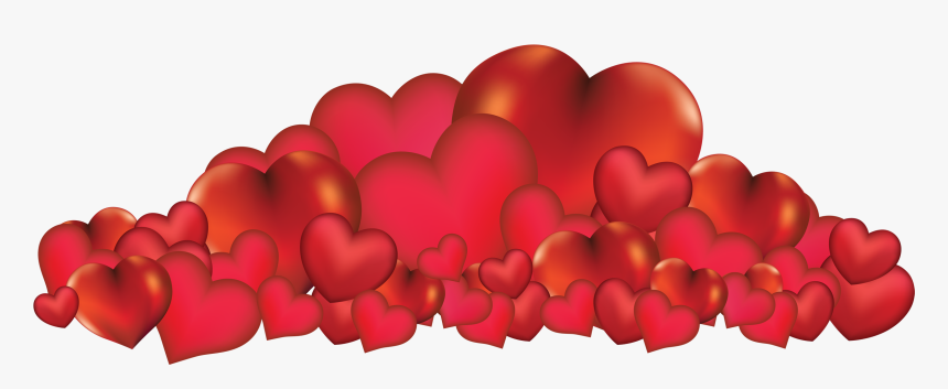 Bunch Of Heart Png Clipart - Bunch Of Hearts Png
