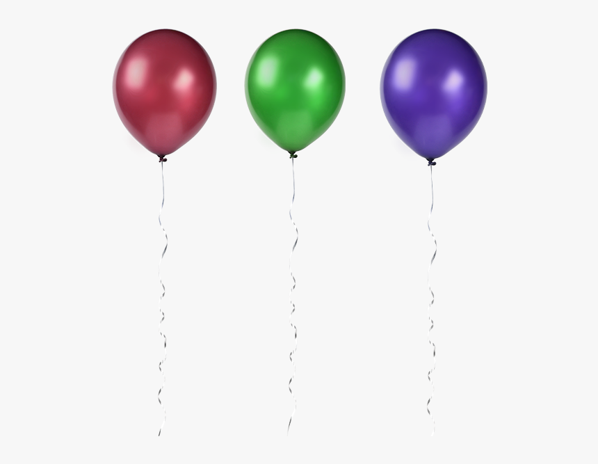 Colored Balloons Png - Balloon