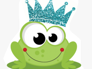 Transparent Glitter Crown Png - Letter Frog