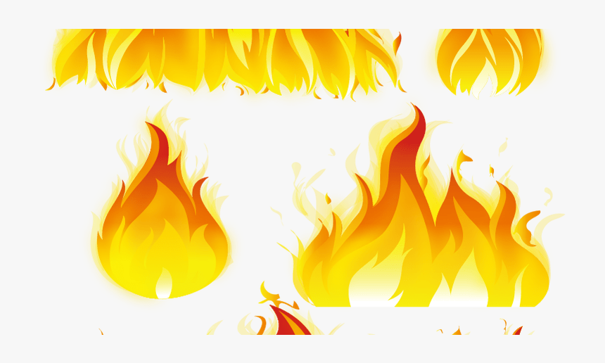 Transparent Burn Clipart - Fire 