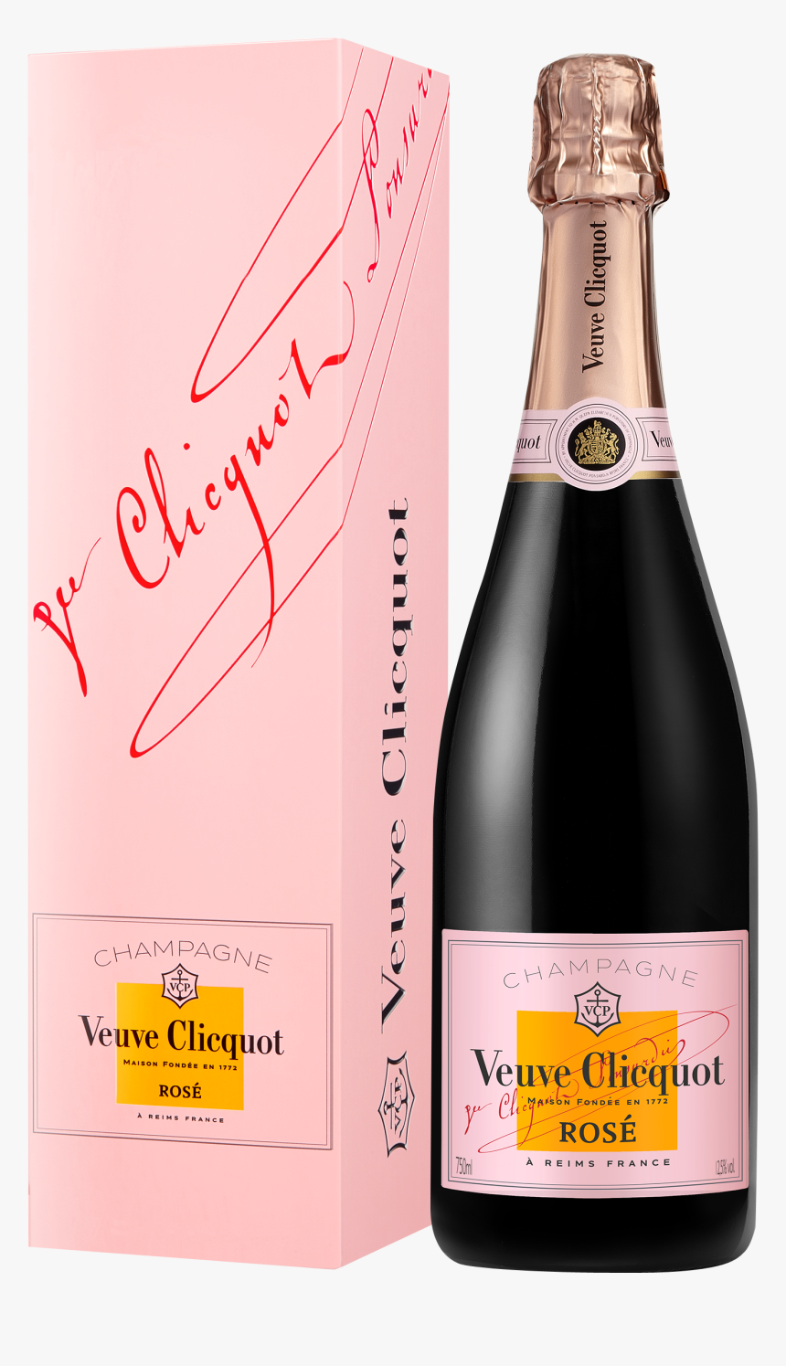 Veuve Clicquot Rose Naked Champagne - Champagne Veuve Clicquot Rose