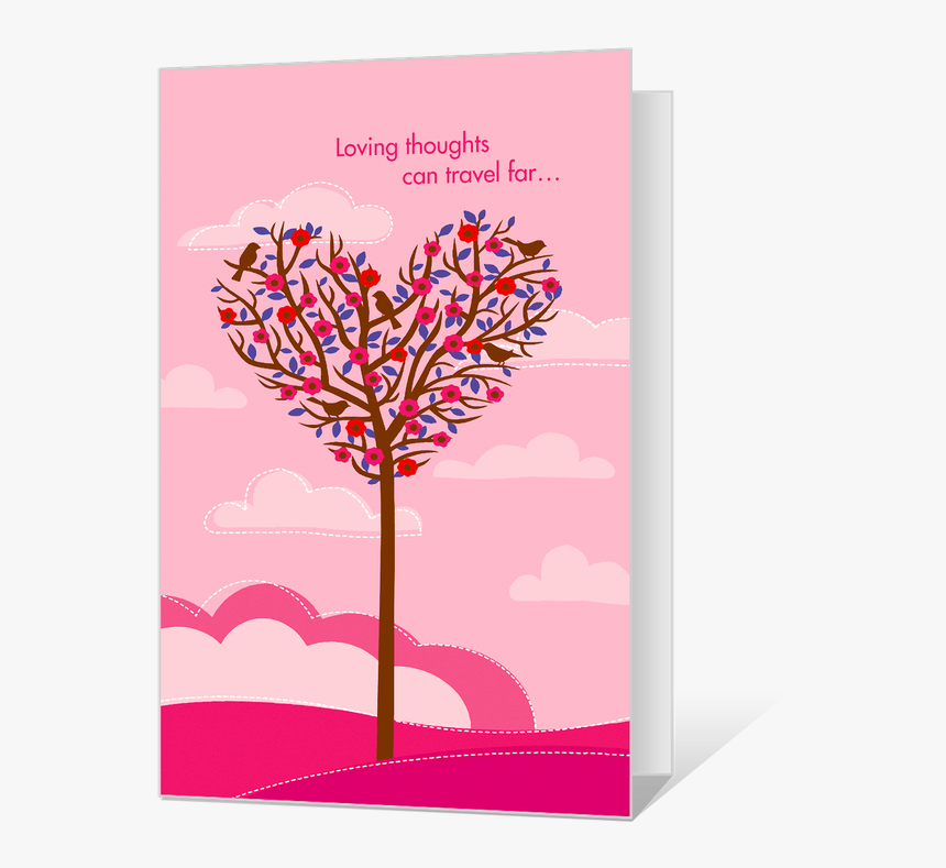 Loving Thoughts Printable - Free Printable Valentine Card