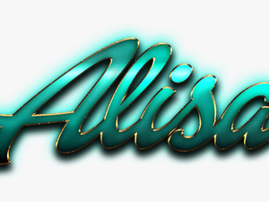 Alisa Name Logo Png - Anis Logo