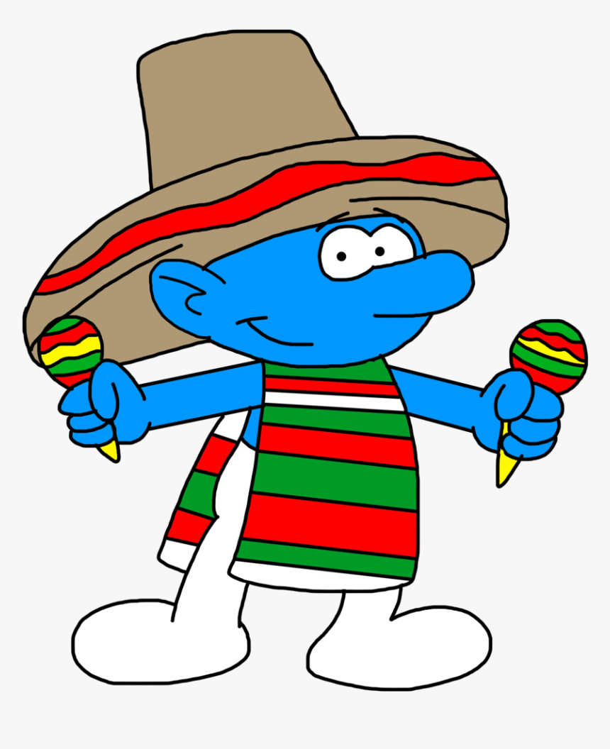 Smurf With Dance Outfit - Smurfs Mexico