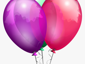Balloon Clipart - Happy Birthday Balloons Png
