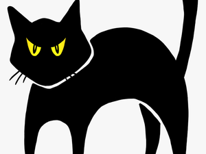 Halloween Black Cat Clipart