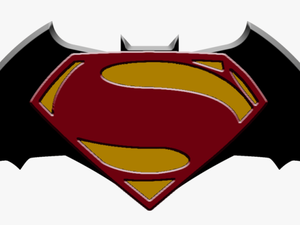 Transparent Batman And Robin Clipart - Logo De Batman Vs Superman Png