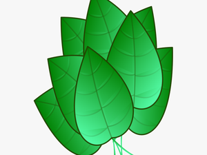 Green Leaves Clipart Tobacco Leaf - Tobacco Leaf Clipart