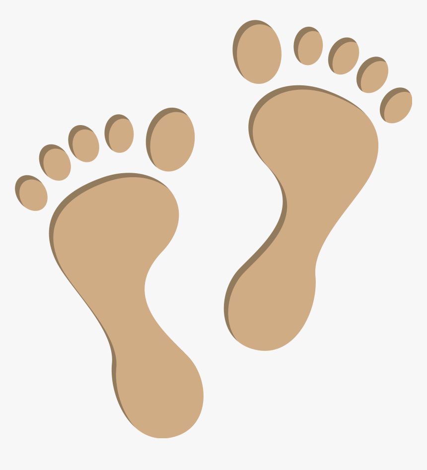 Clipart Baby Footprints - Jesus 