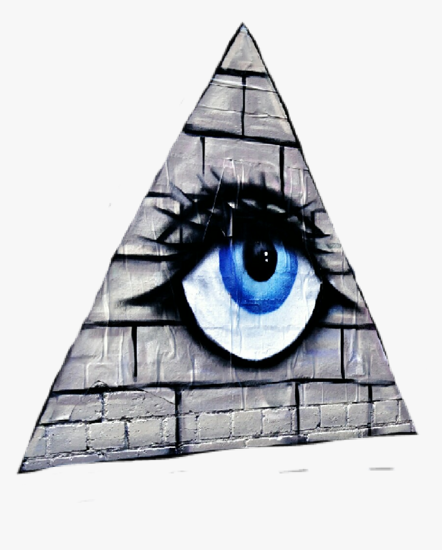 #sticker #triangle #wall #eye #g
