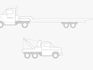 Transparent Tow Truck Icon Png - Scale Model
