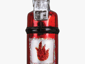 Old World Christmas Fire Extinguisher Glass Ornament - Glass Bottle