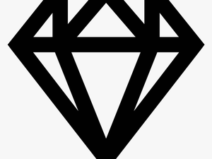 Transparent Diamond Vector Png - Tough Icon