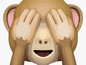 Vectorised Emoji - Monkey Emoji