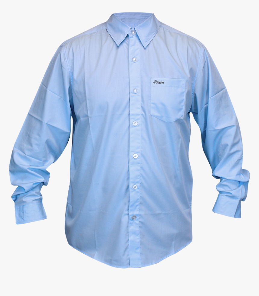 Light Blue Bamboo-long Sleeve - Long-sleeved T-shirt
