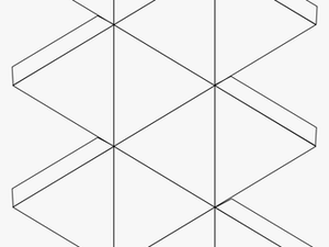 Blank Icosahedron Ornament Clip Arts - Circle