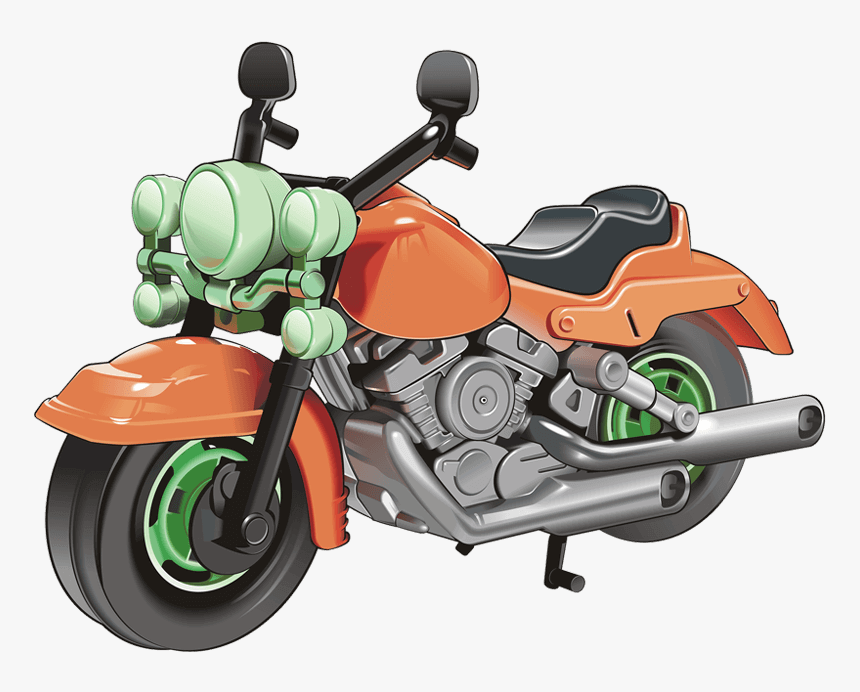 Motorcycle Png Transparent - Bike Cartoon Image Png