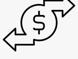Transferência De Dinheiro Coloring Page - Fund Transfer Line Icon