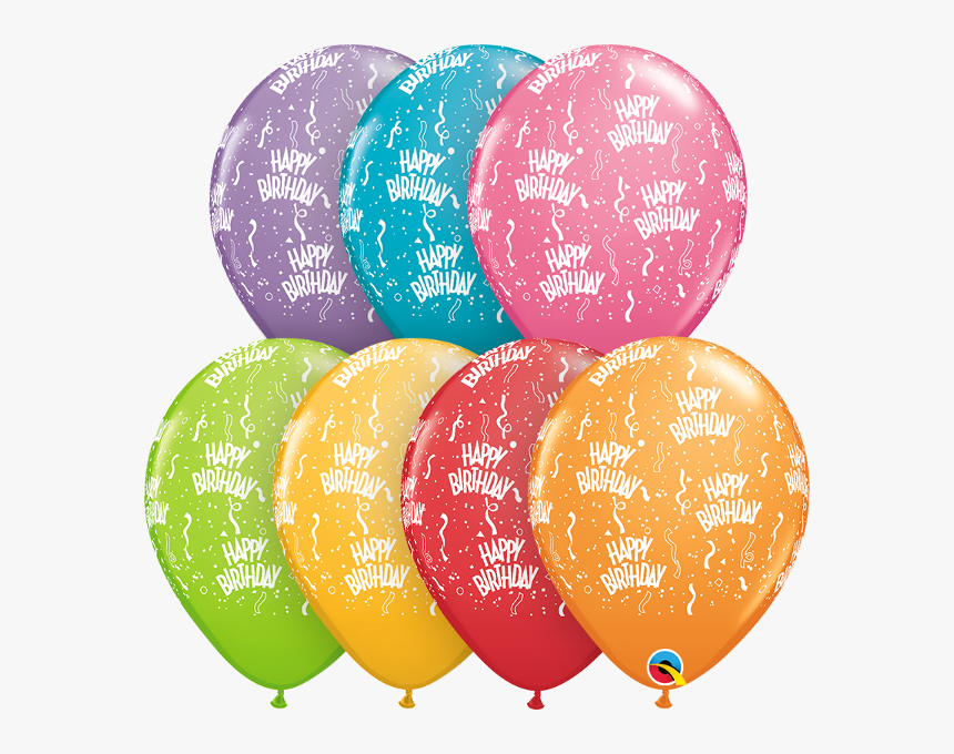 Hb Print - Happy Birthday Printed Balloons