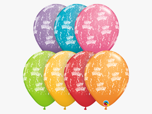 Hb Print - Happy Birthday Printed Balloons
