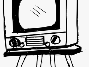 Television Drawing Png
