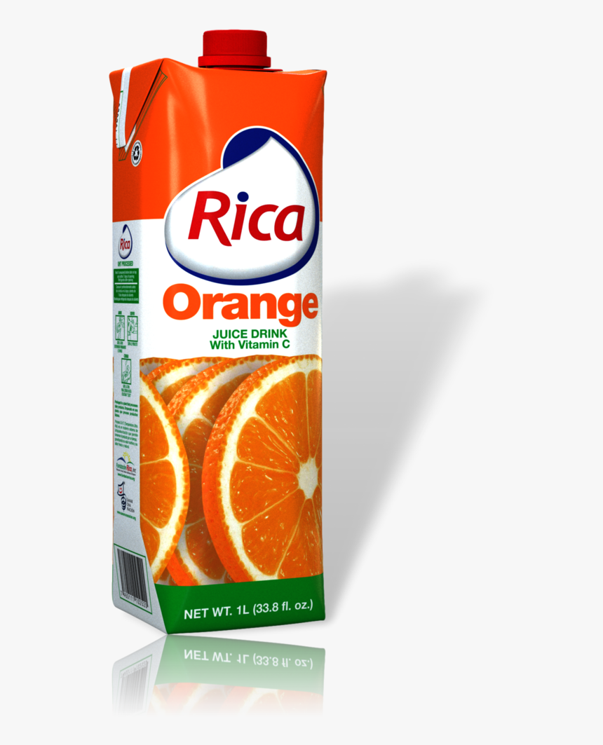Jugo De Naranja Rica 1 Lt Con Vitamina C - Rica Orange Juice