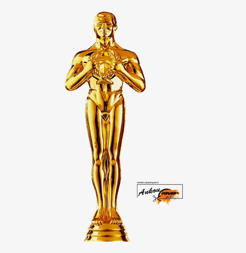 Renders Oscar Statuette Oscar Render- - Oscar Png