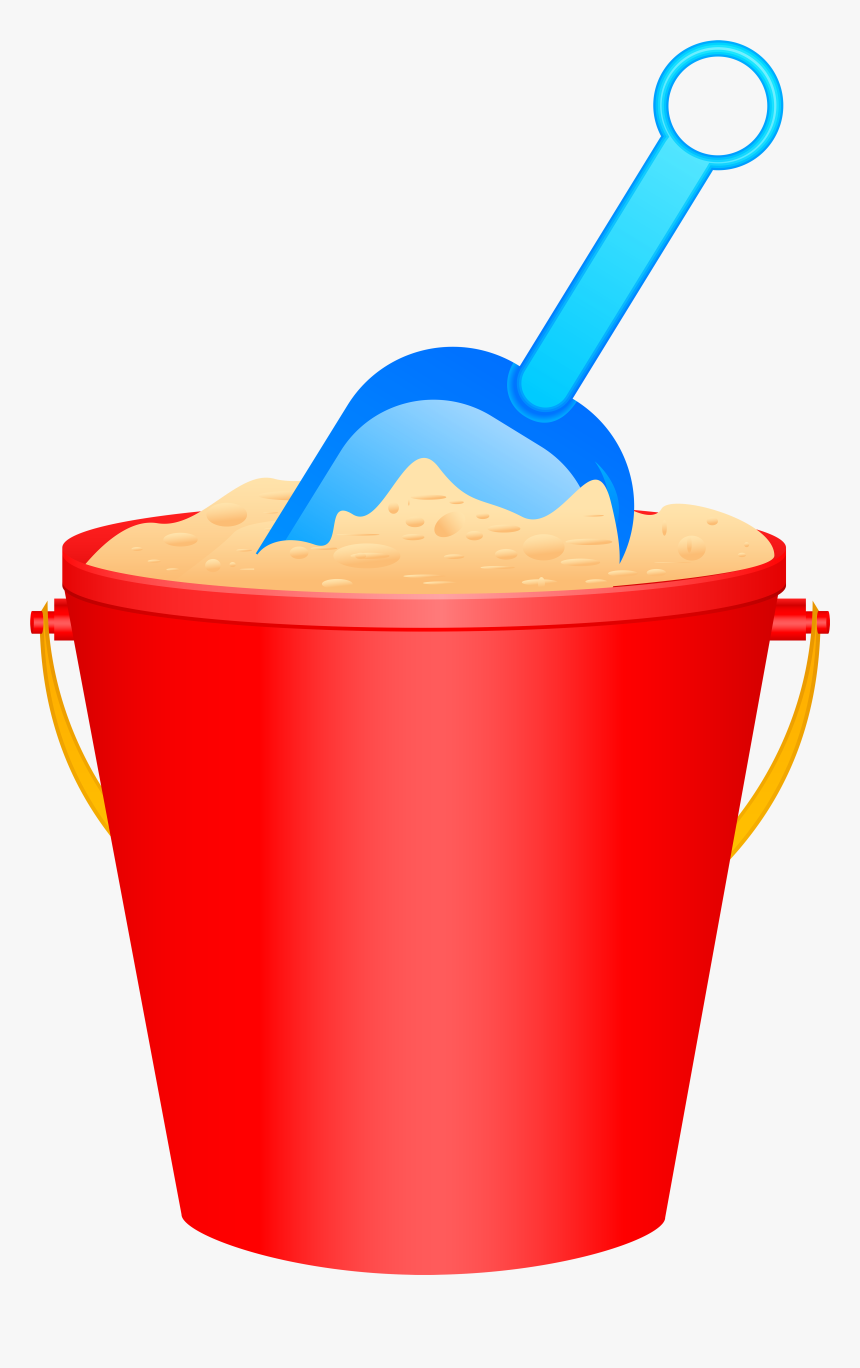 Beach Bucket And Shovel Png Clip