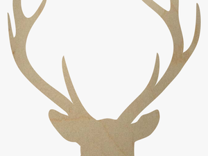 Buck Head Png Image Free - Deer Antler Cut Out