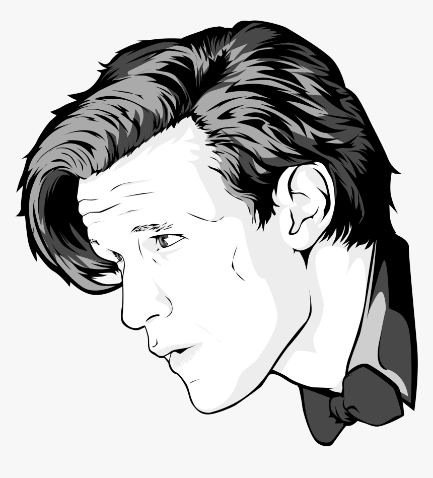 Eleventh Doctor Doctor Who Matt Smith Drawing - Matt Smith Doctor Who Drawing