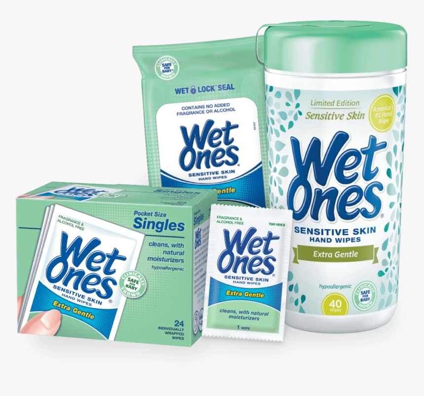 Product Shot - Wet Ones Face Wipes