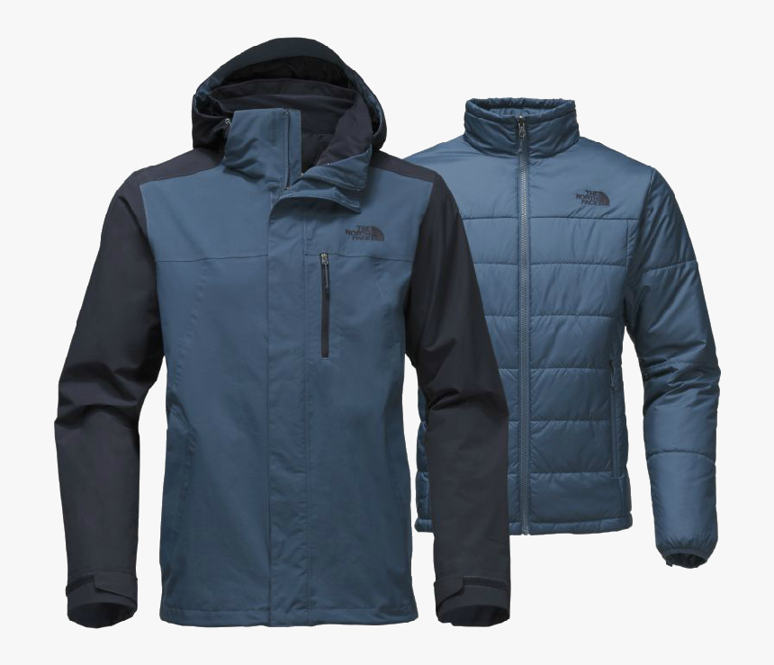Transparent The North Face Png - North Face Men-s Carto Triclimate Jacket