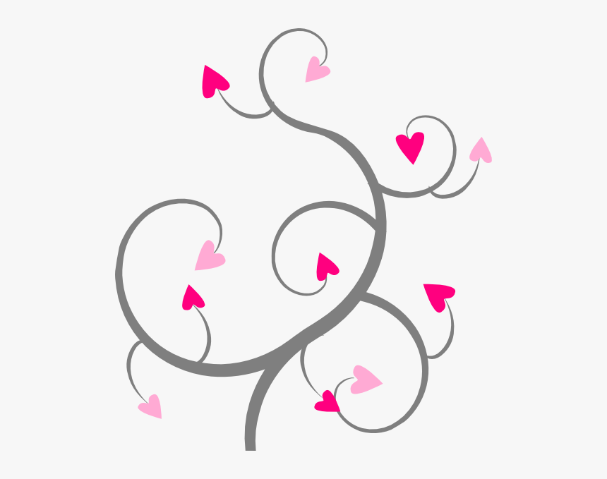Swirl Hearts Clip Art - Hearts S