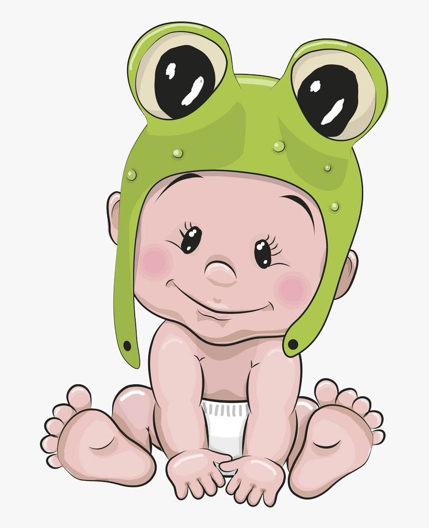 Cute Baby Frog Drawing