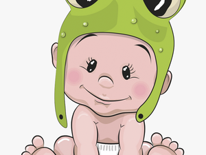Cute Baby Frog Drawing
