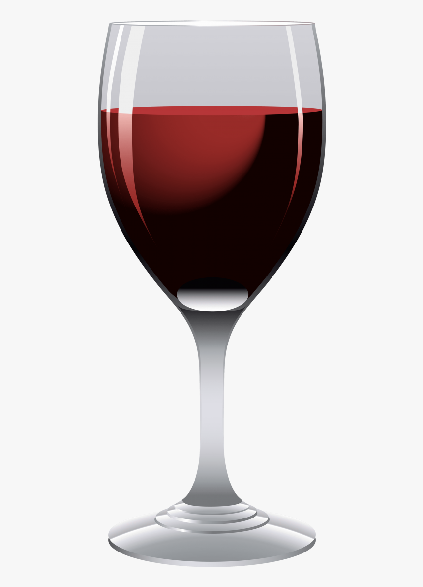 Wine Glass - Red Wine Glass Clipart