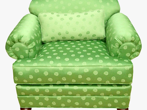 Green Armchair Png Image - Green Chair Png