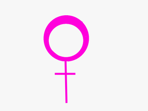 Female Symbol - Circle