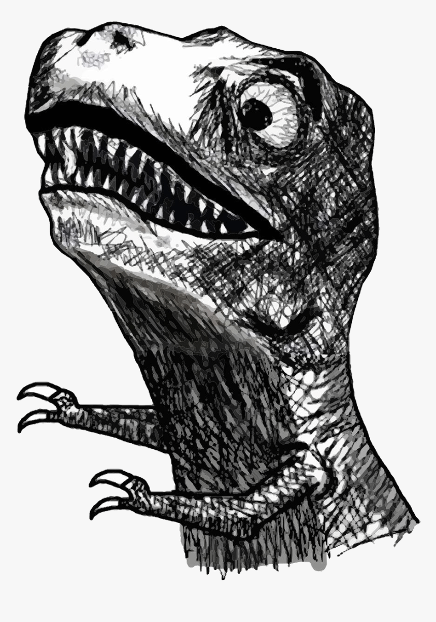 Dinosaur Rage Face 
