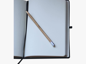 Sketch Book With Pencil - Sketchbook