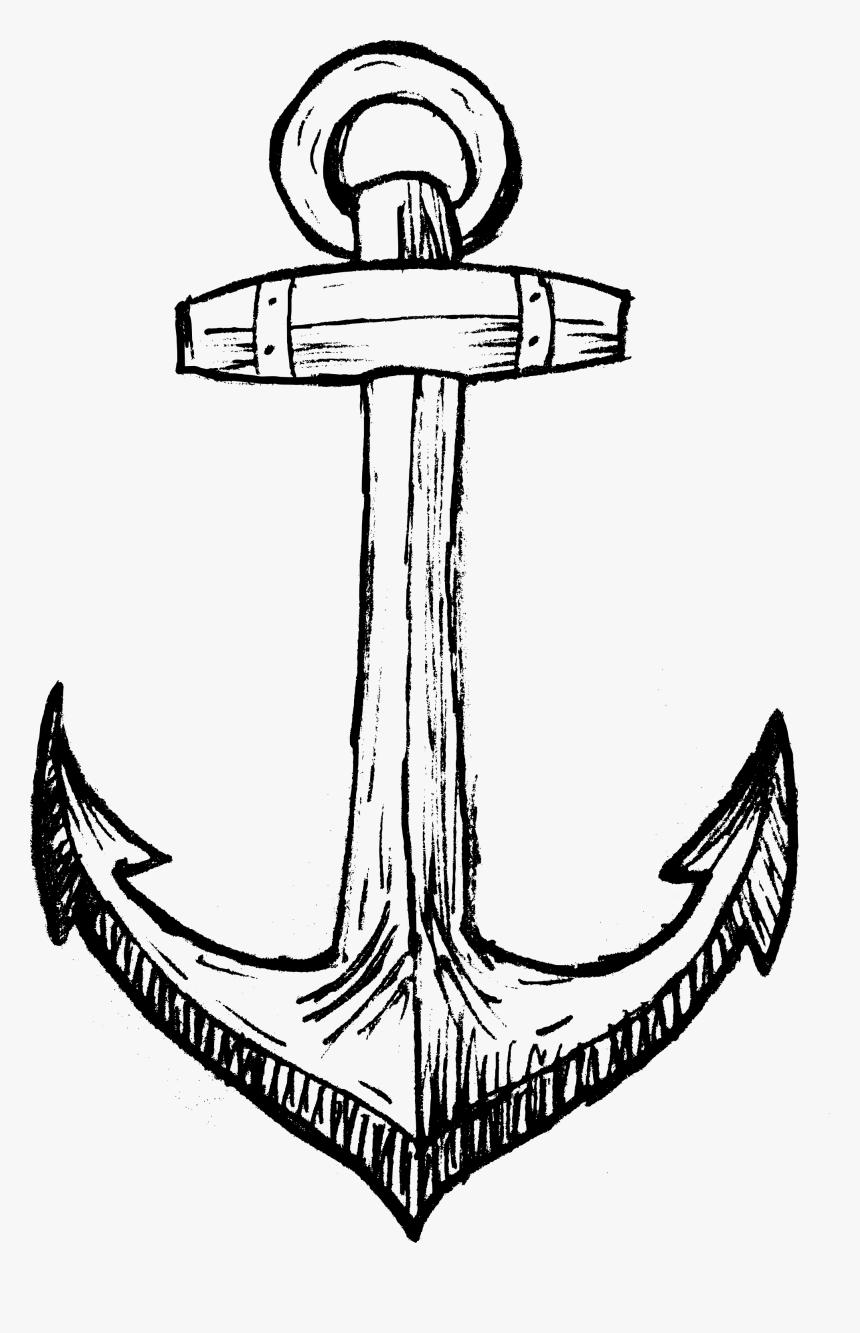 Black And White Tumblr Png - Anchor Transparent