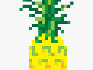 8-bit Pineapple - Pineapple 8 Bit Png